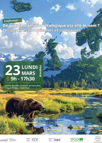 De quoi la transition écologique est-elle le nom ? Perspectives européennes et comparées